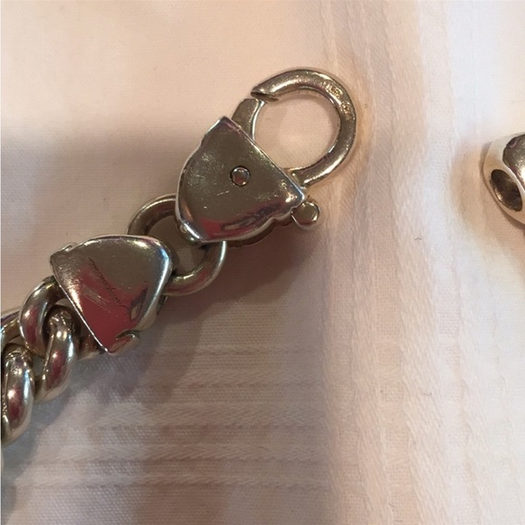 Sterling Silver and 18K Gold Chain Link Necklace - Picture 6 of 9